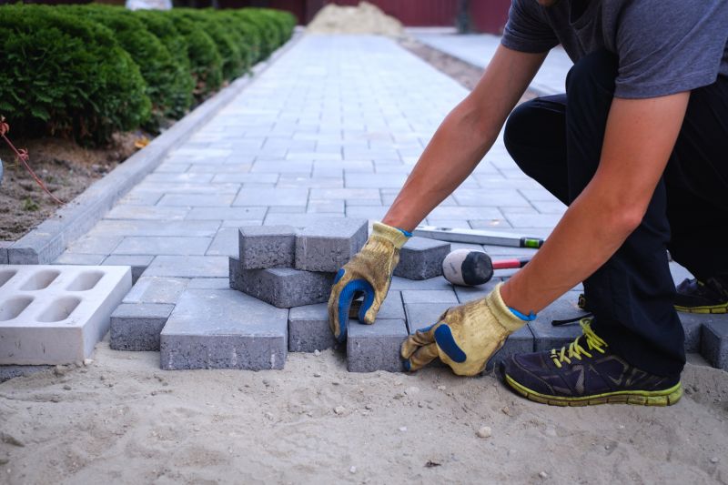 Paver Walkway Integration