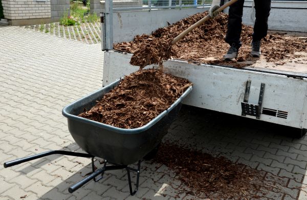 Bulk Mulch Delivery in Greenville