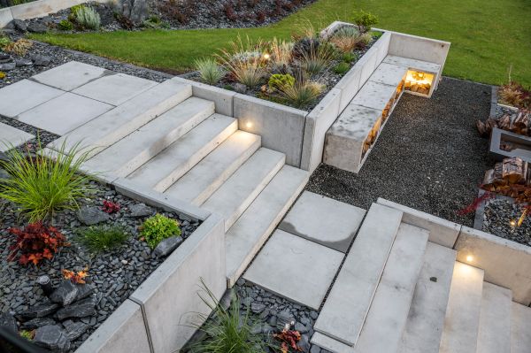 Concrete Landscaping in Greenville