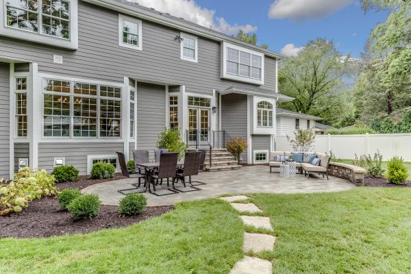 Concrete Patio Landscaping in Greenville