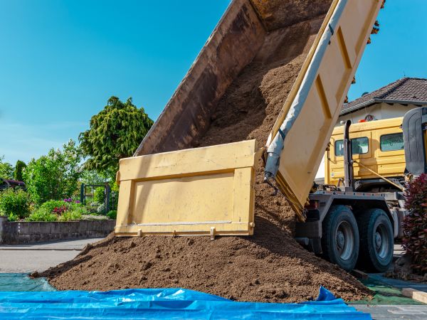 Landscaping Soil Delivery in Greenville