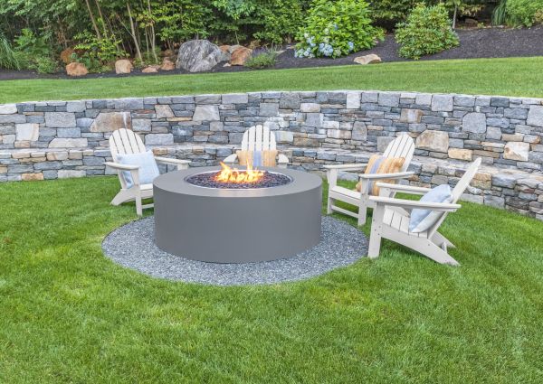 Fire Pit Landscaping in Greenville