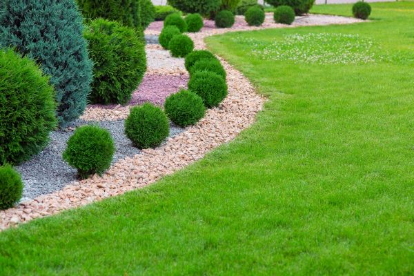 Edging Stones Installation in Greenville