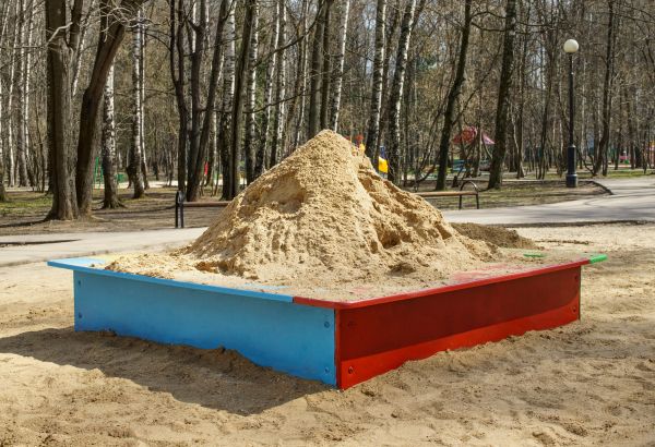 Playground Sand Delivery in Greenville