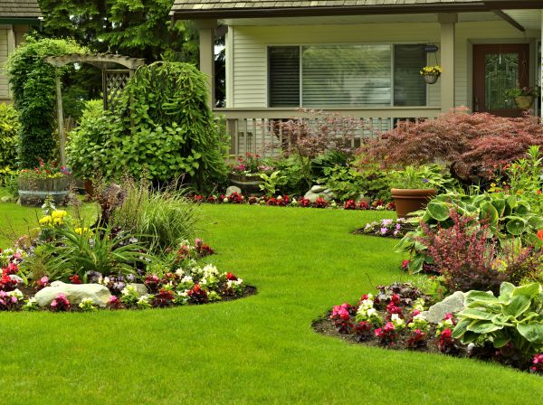 Flower Garden Planting in Greenville