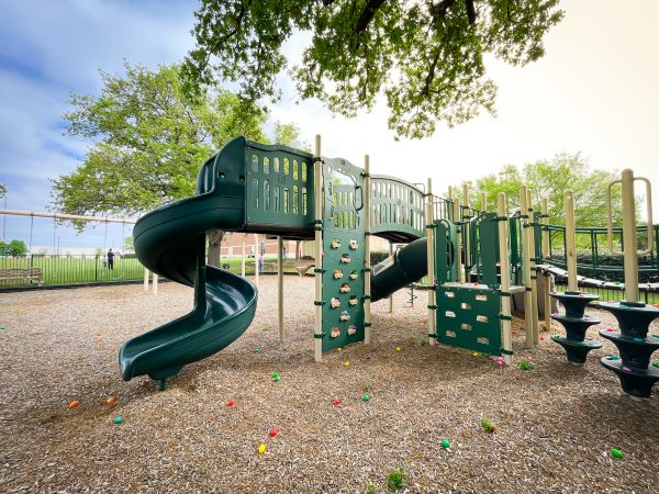 Playground Mulch Service in Greenville