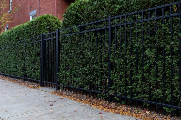 Privacy Hedge Installation in Greenville