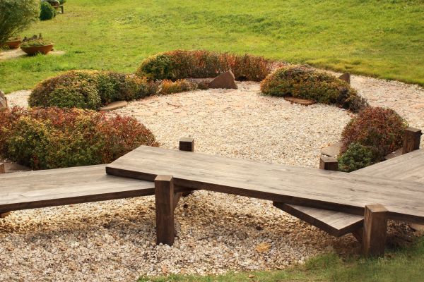 Pea Stone Laying