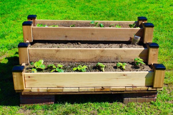 Raised Garden Bed Installation in Greenville